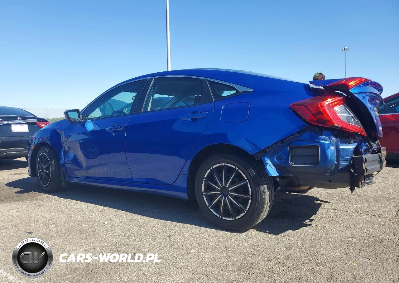 2017 Honda Civic Lx VIN:19XFC2F51HE019675 - 2