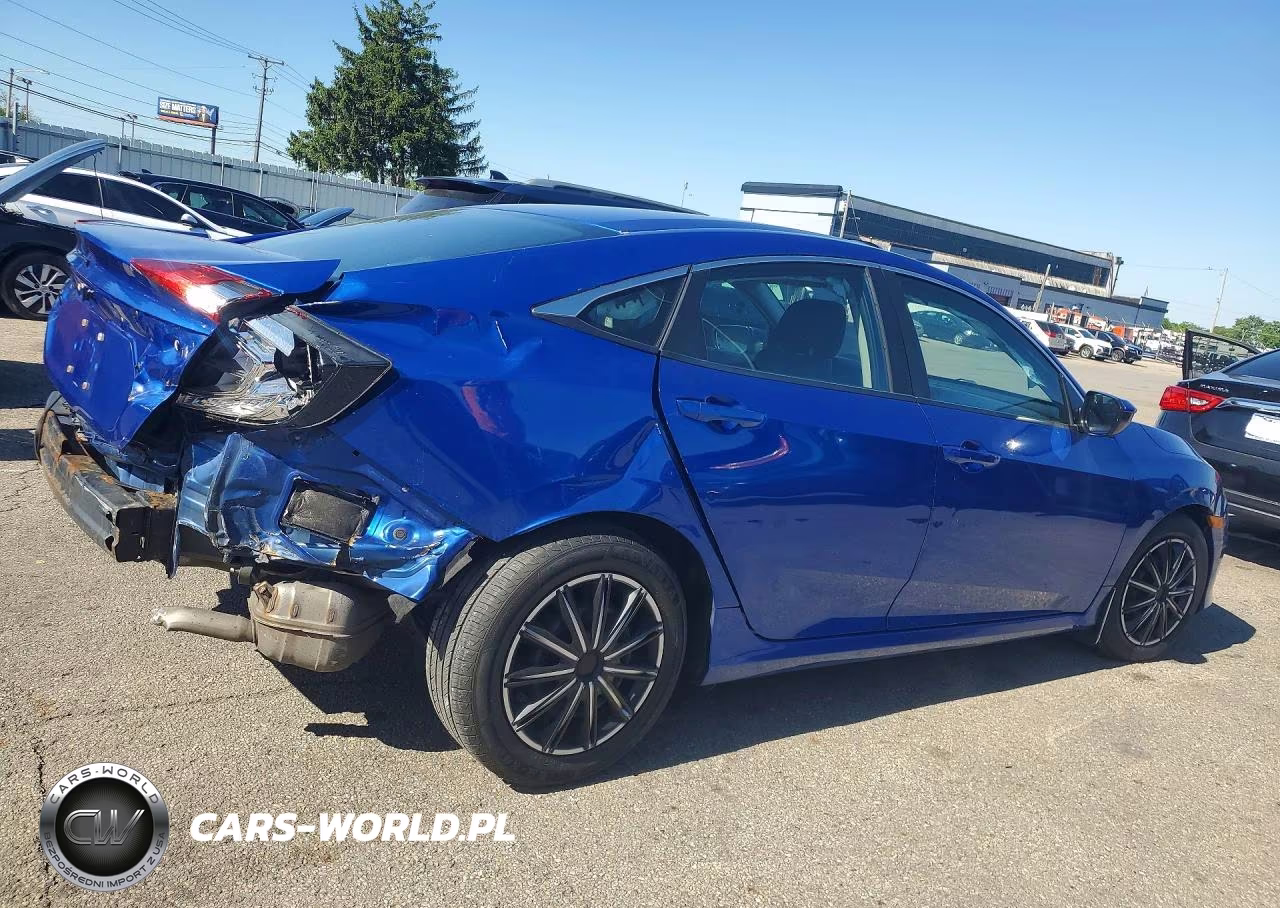 2017 Honda Civic Lx VIN:19XFC2F51HE019675 - 3