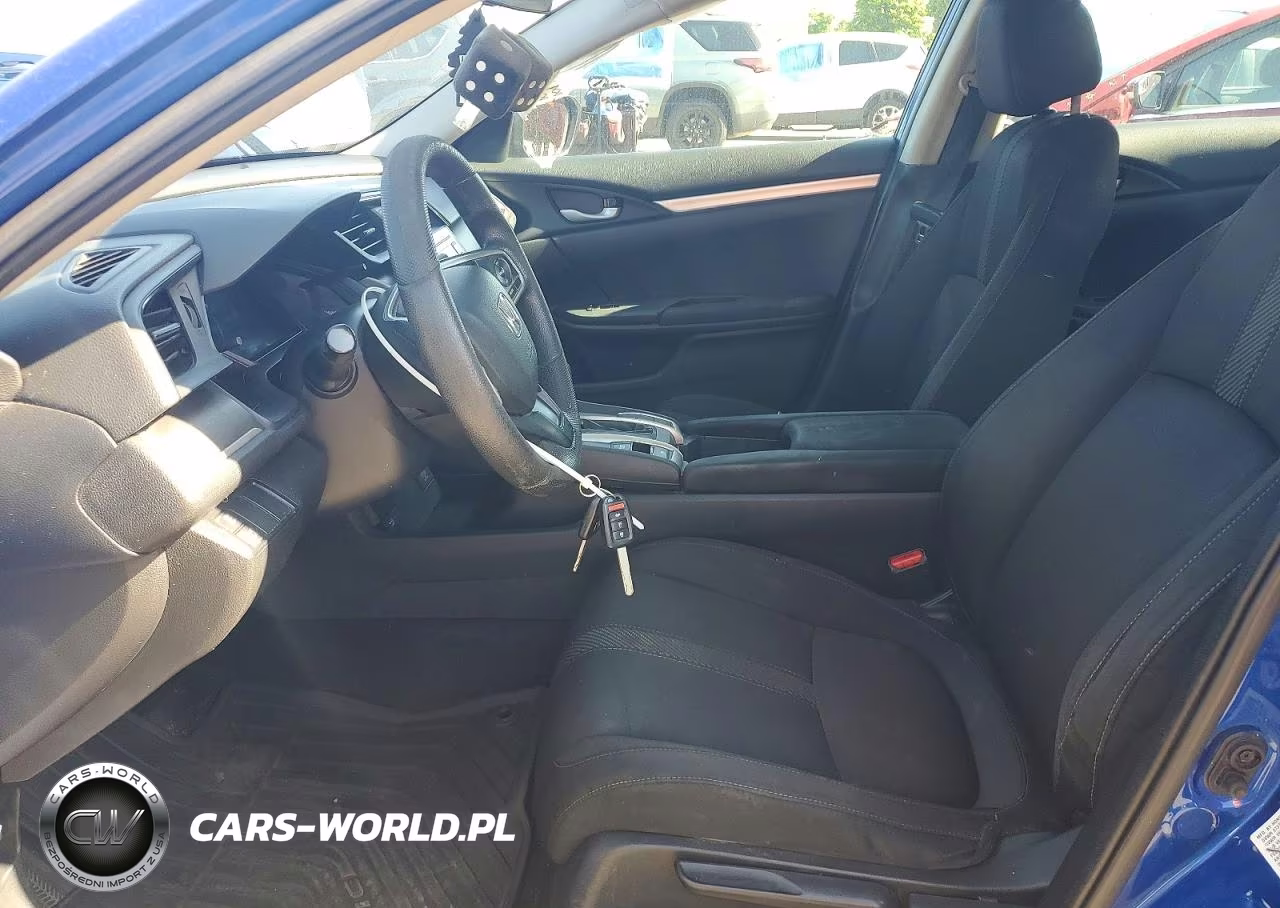 2017 Honda Civic Lx VIN:19XFC2F51HE019675 - 7