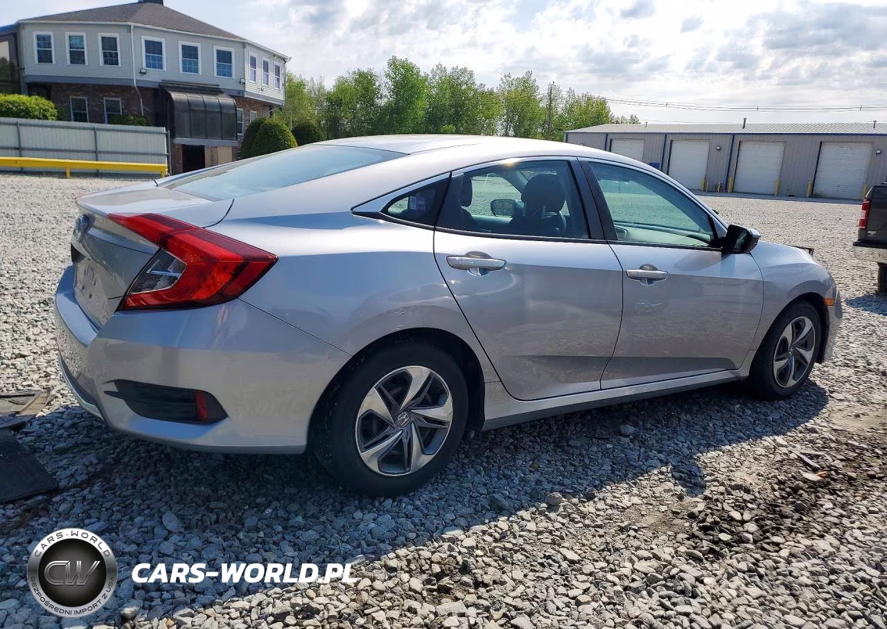 2019 Honda Civic Lx VIN:2HGFC2F62KH540989 - 3