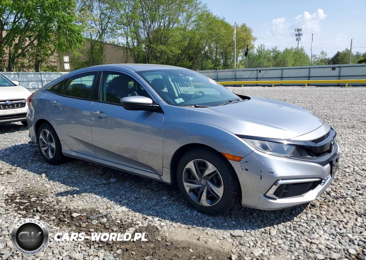 2019 Honda Civic Lx VIN:2HGFC2F62KH540989 - 4
