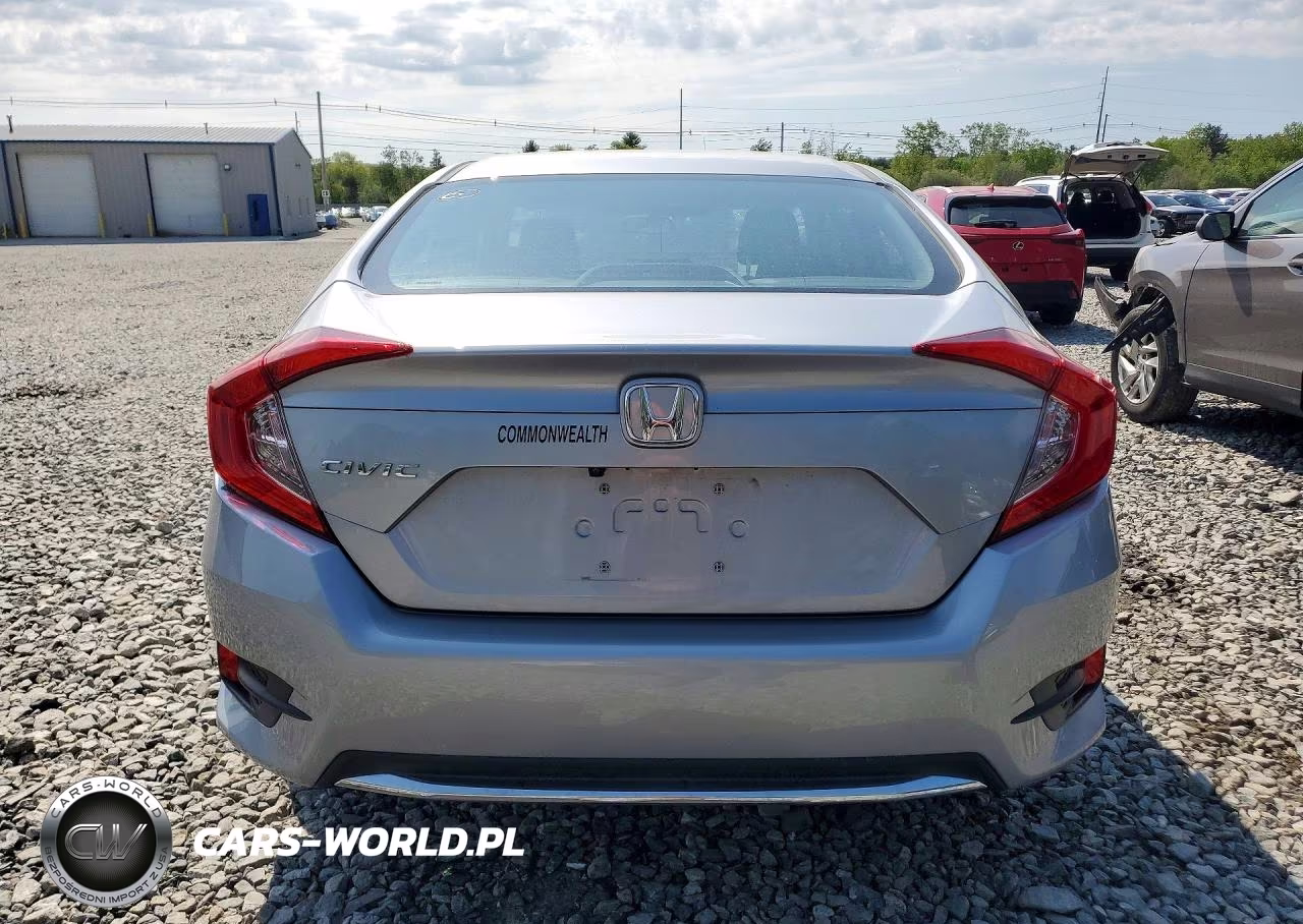 2019 Honda Civic Lx VIN:2HGFC2F62KH540989 - 6
