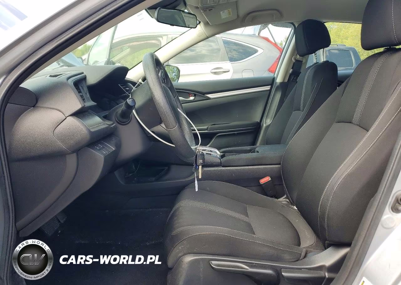 2019 Honda Civic Lx VIN:2HGFC2F62KH540989 - 7