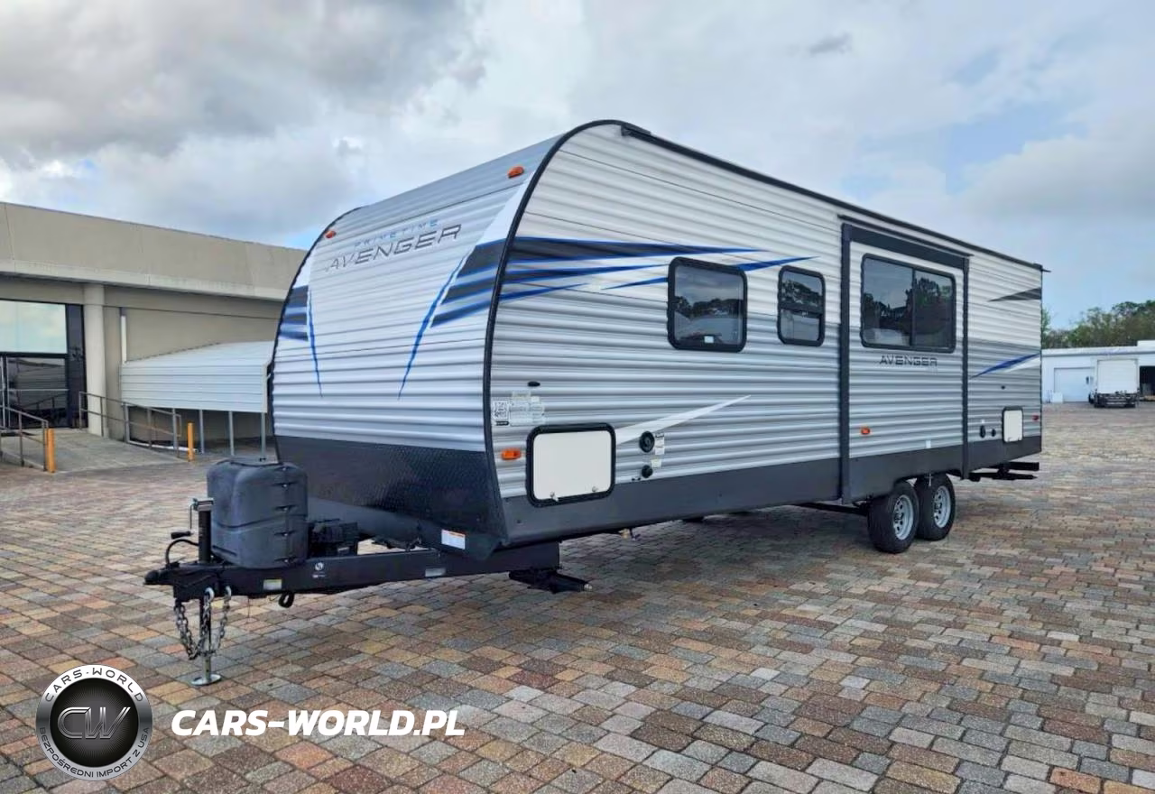 2021 Forest River Prime Time Avenger Avt26Bbs-1 Rvs Slide-In Camper VIN:5ZT2AVRB7MB931031 - 2
