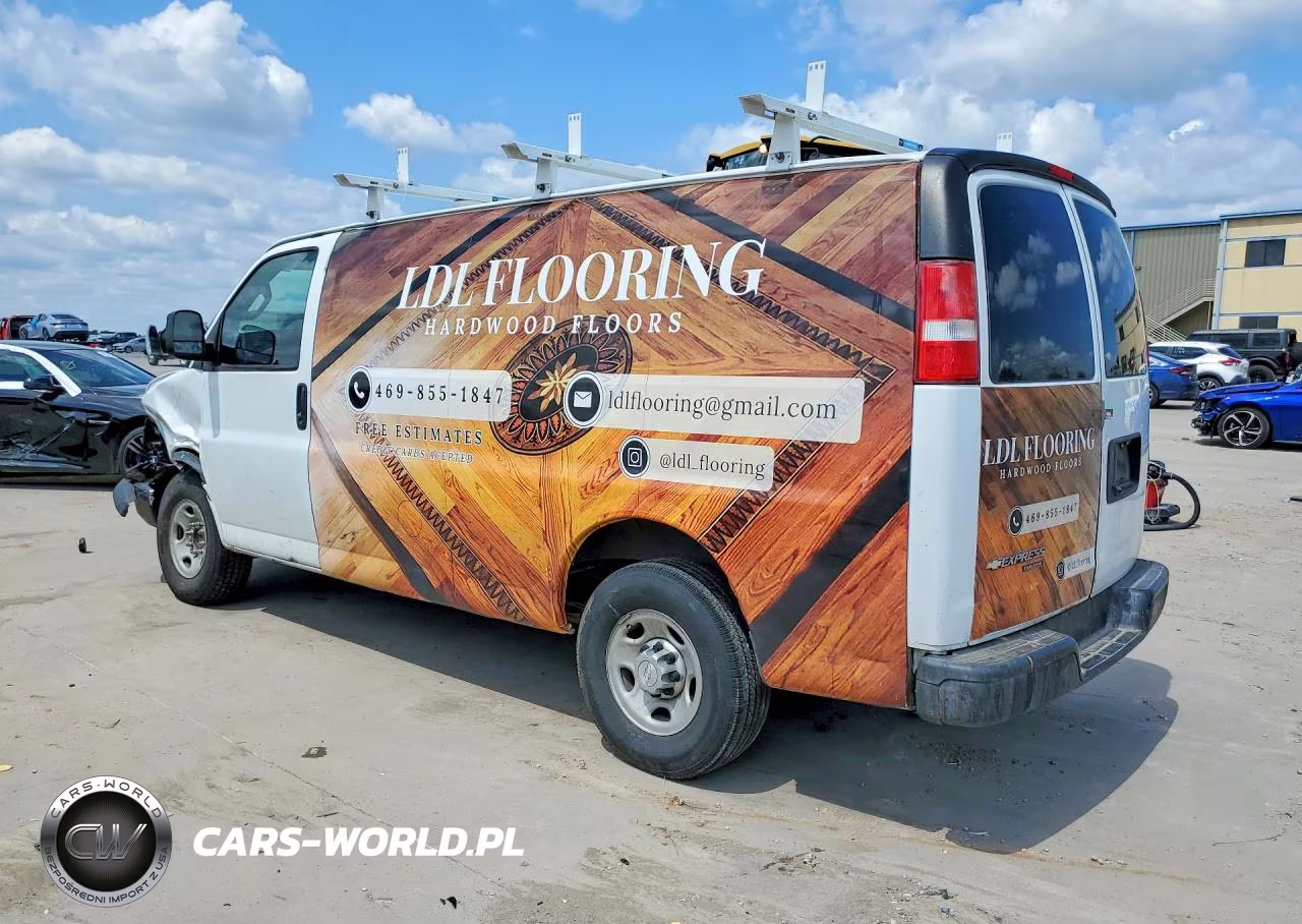 2016 Chev Express G2500 VIN:1GCWGAFF8G1286613 - 2