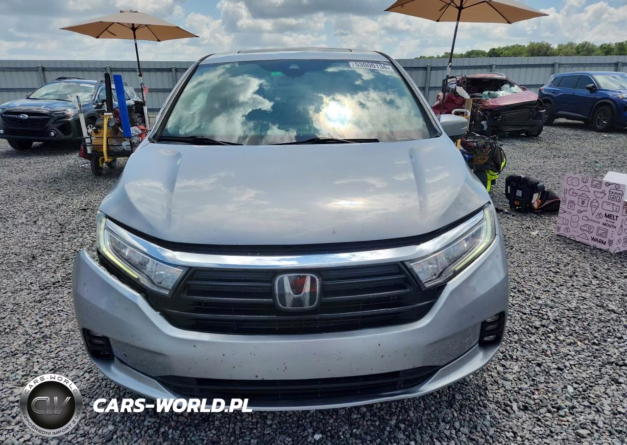 2021 Honda Odyssey Touring VIN:5FNRL6H81MB029963 - 5
