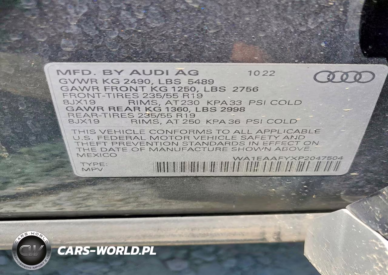 2023 Audi Q5 Premium Plus 45 VIN:WA1EAAFYXP2047504 - 13