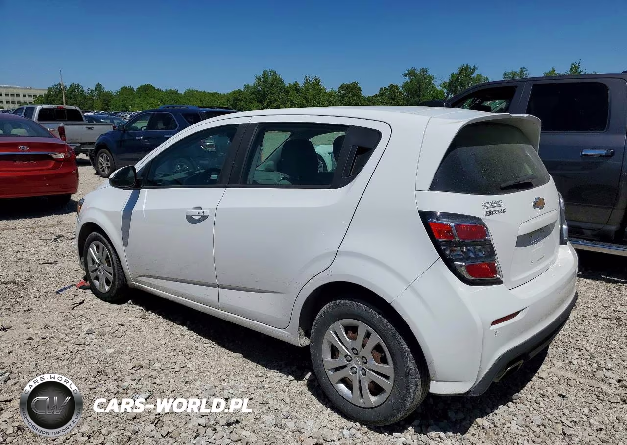 2020 Chevrolet Sonic VIN:1G1JG6SB8L4139543 - 2