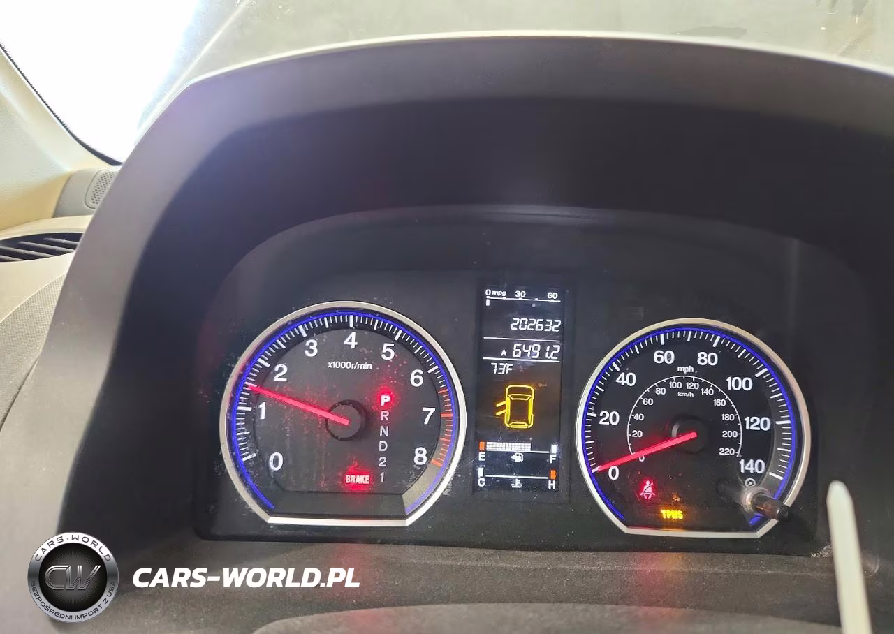 2008 Honda Cr-V Exl VIN:JHLRE48738C024534 - 9