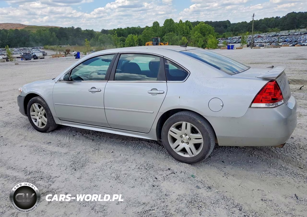2012 Chevrolet Impala Lt VIN:2G1WG5E30C1304422 - 2