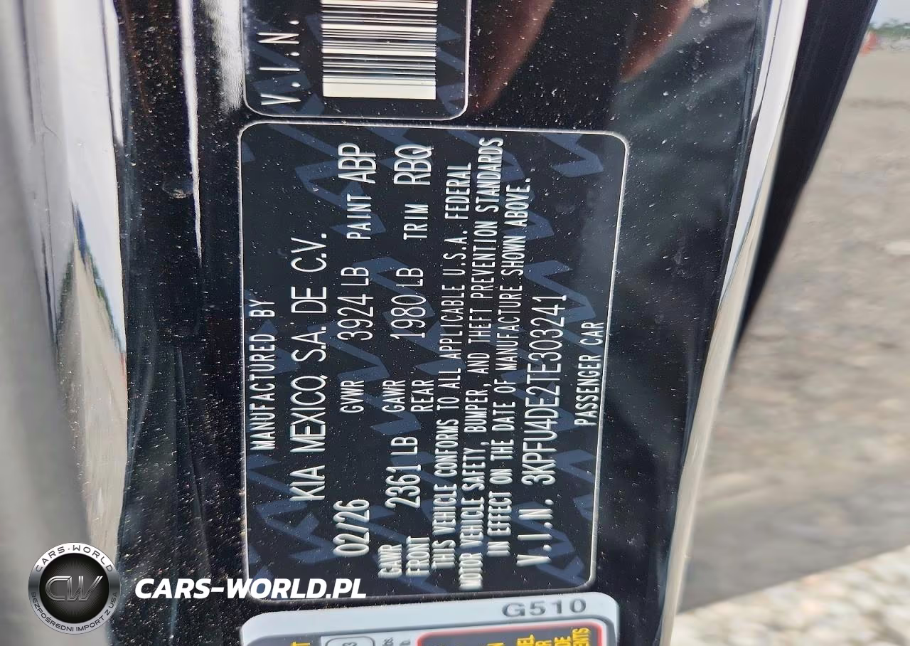 2026 Kia K4 Ex VIN:3KPFU4DE2TE303241 - 13