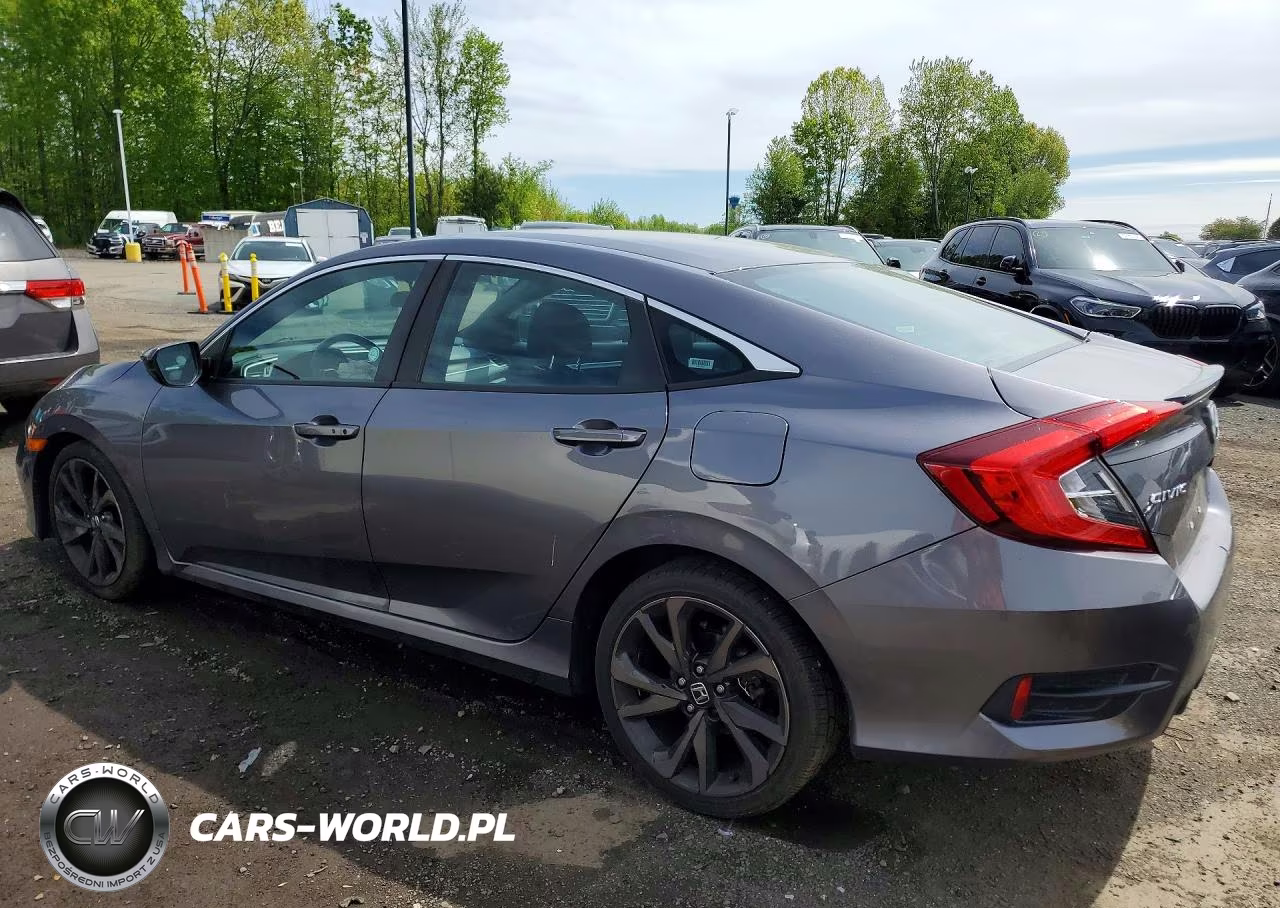 2021 Honda Civic Sport VIN:19XFC2F85ME003032 - 2