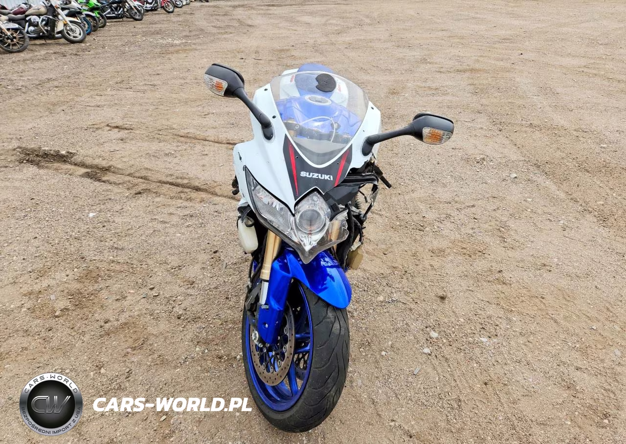 2008 Suzuki Gsx-R600 VIN:JS1GN7EA582104553 - 2
