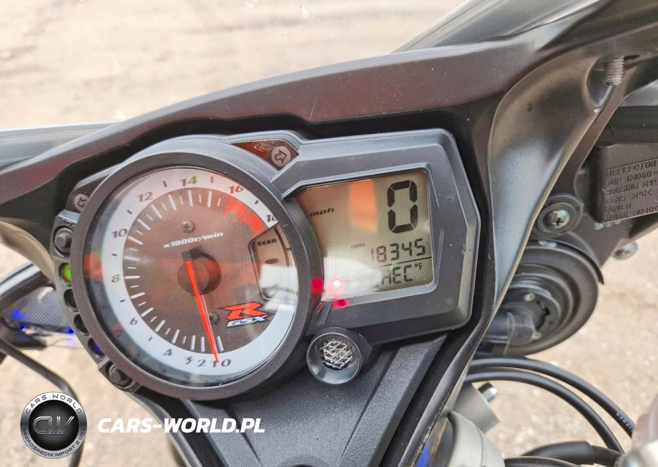 2008 Suzuki Gsx-R600 VIN:JS1GN7EA582104553 - 7