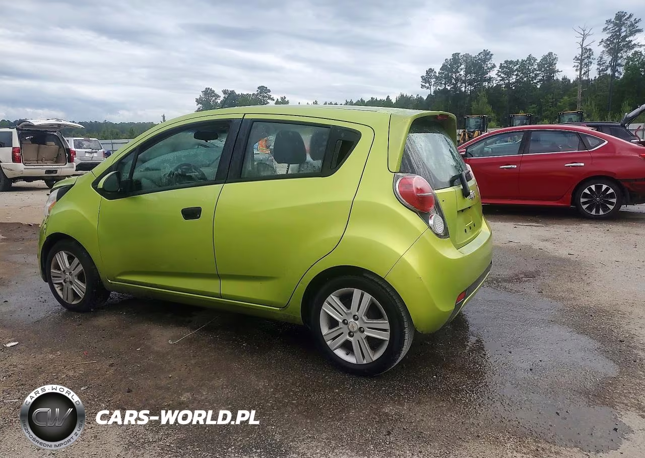 2013 Chevrolet Spark 1Lt VIN:KL8CD6S96DC627590 - 2