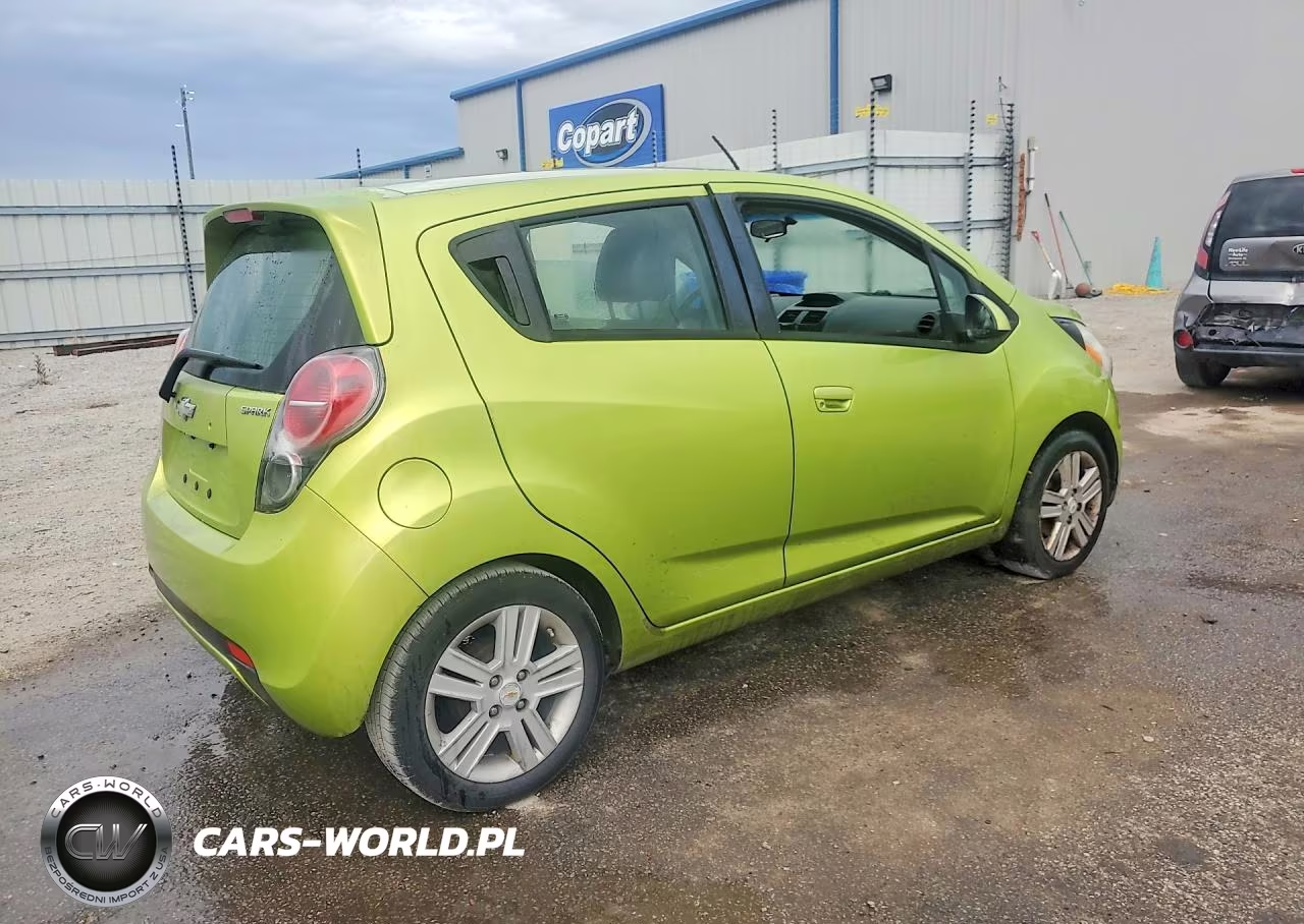 2013 Chevrolet Spark 1Lt VIN:KL8CD6S96DC627590 - 3