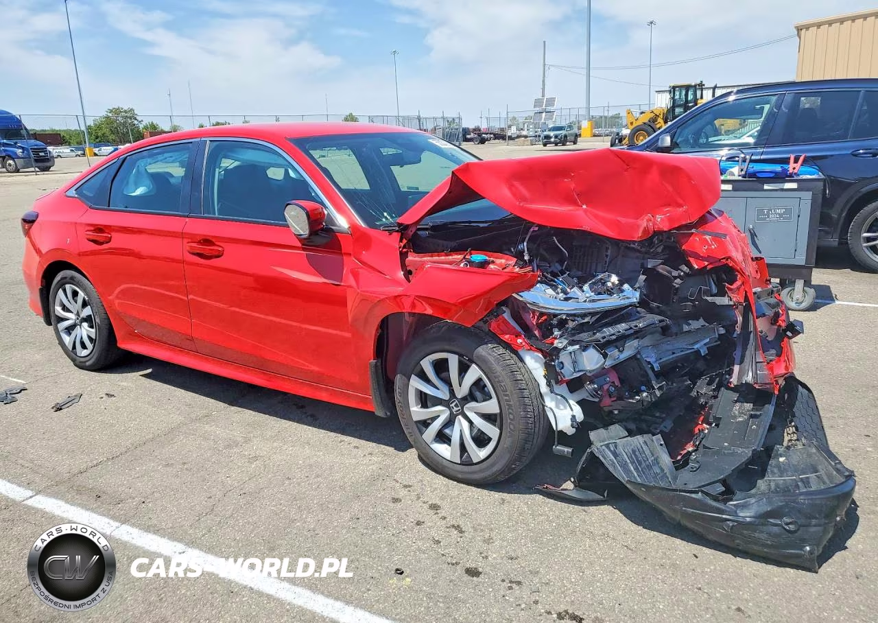 2026 Honda Civic Lx VIN:2HGFE2F24TH546155 - 4