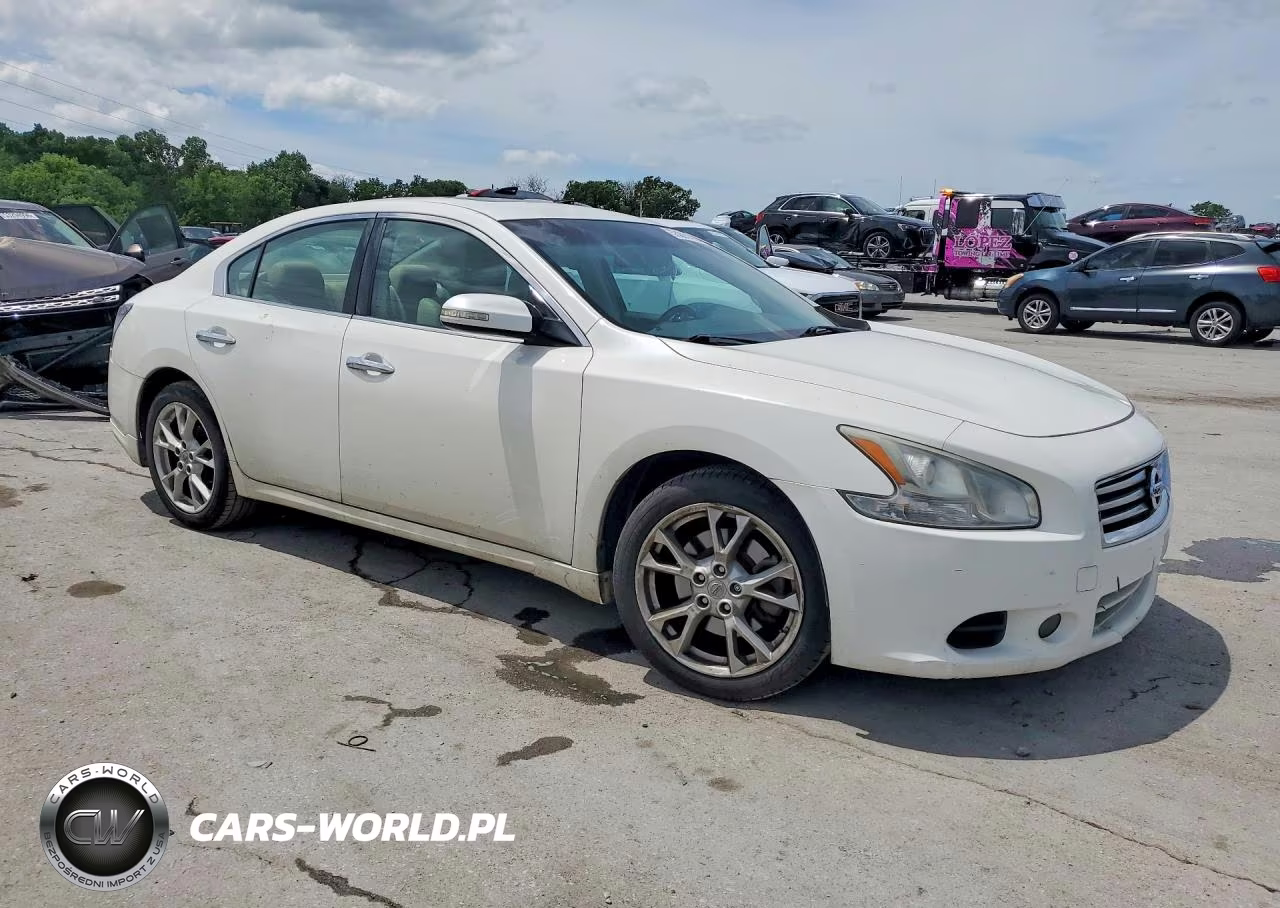 2012 Nissan Maxima 3.5 S VIN:1N4AA5AP4CC848384 - 4