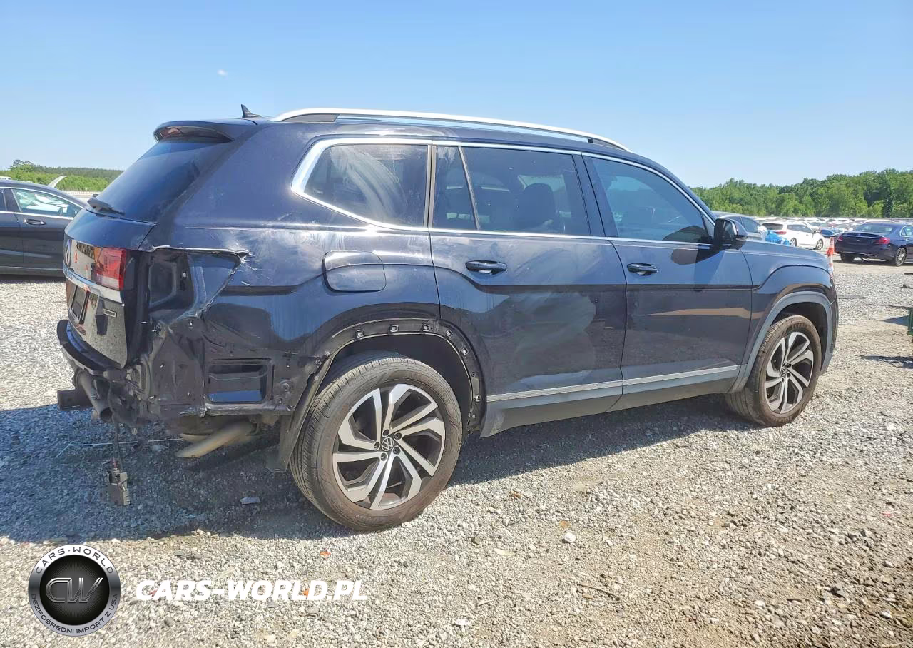 2021 Volkswagen Atlas Sel Premium VIN:1V2TR2CA4MC514665 - 3