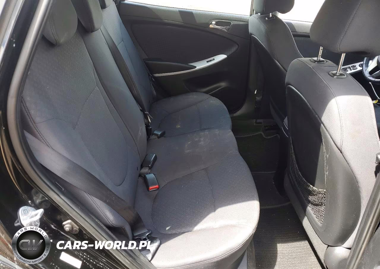 2013 Hyundai Accent Se VIN:KMHCU5AE2DU092649 - 10