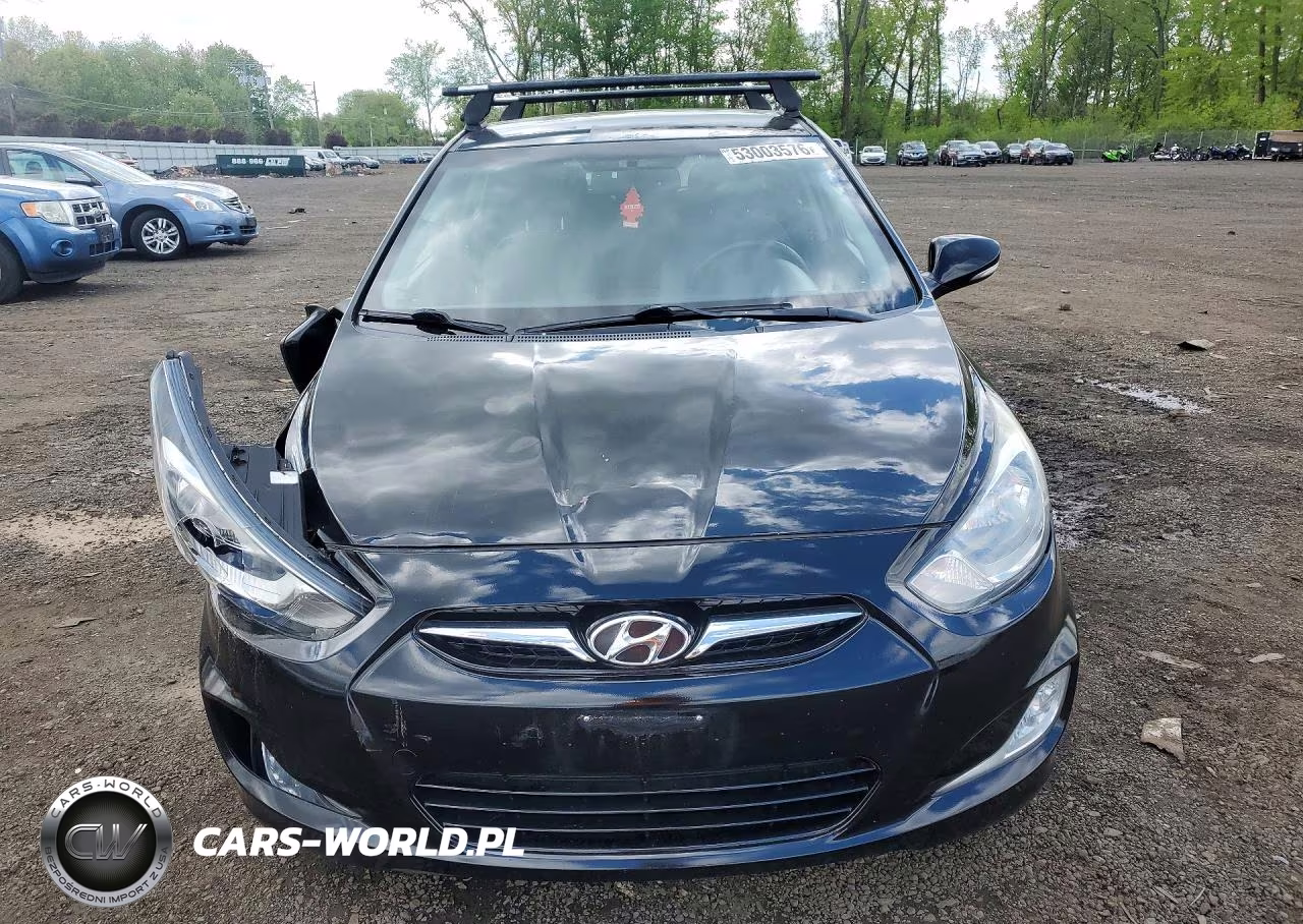 2013 Hyundai Accent Se VIN:KMHCU5AE2DU092649 - 5