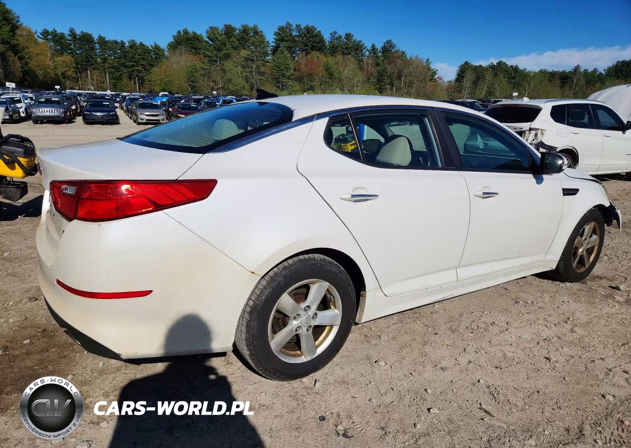 2014 Kia Optima Lx VIN:KNAGM4A74E5479987 - 3