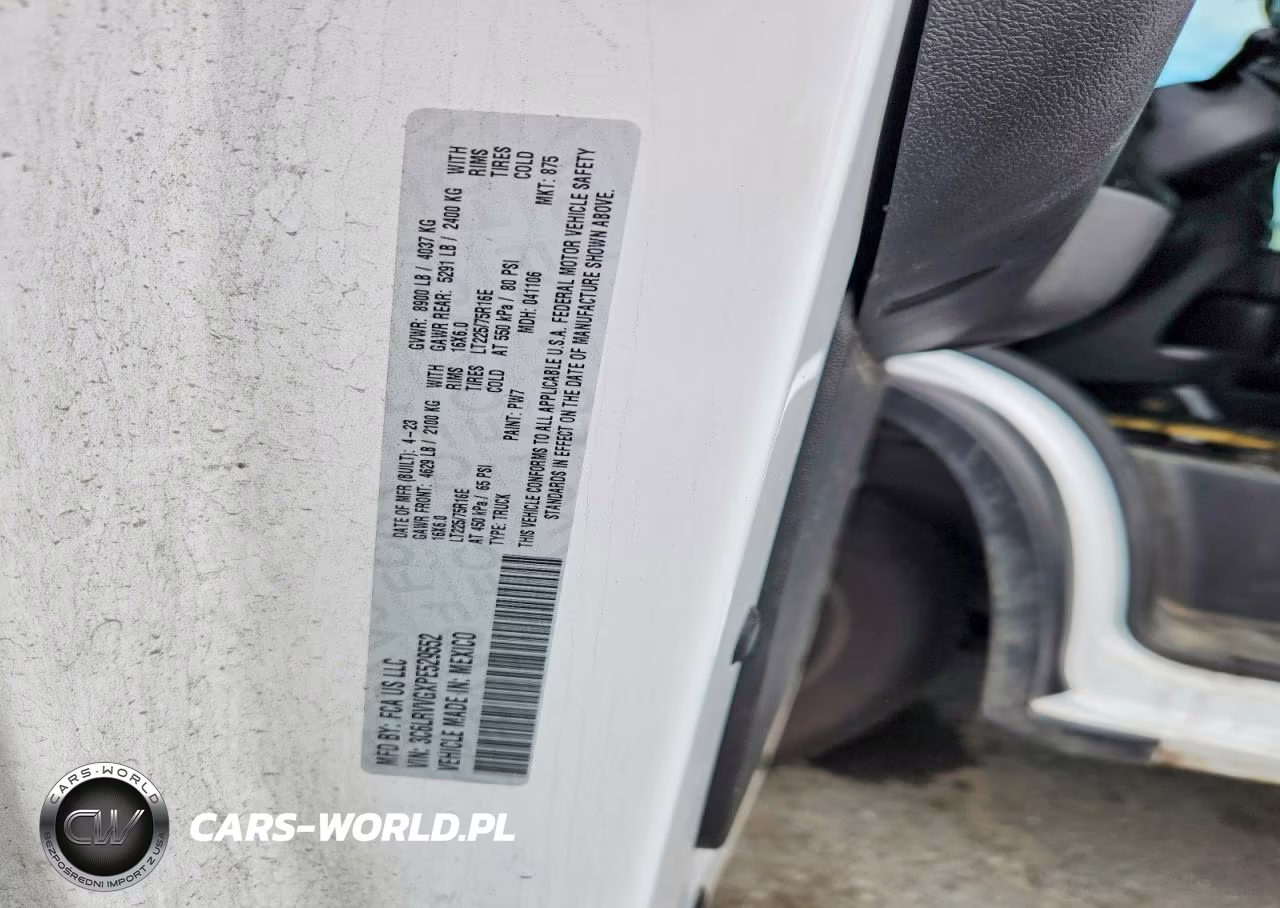 2023 Ram Promaster 2500 2500 Standard VIN:3C6LRVVGXPE529552 - 13