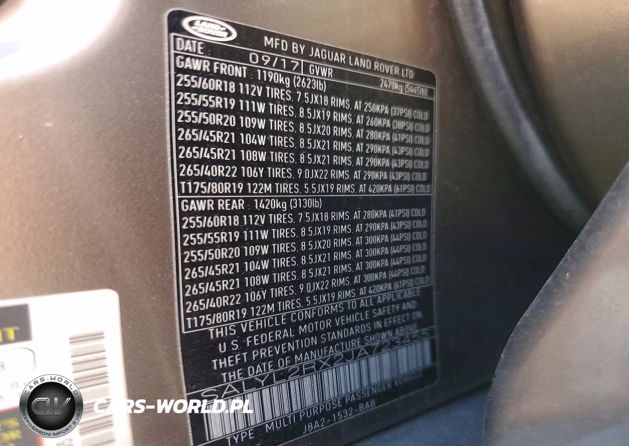 2018 Land Rover Range Rover Velar R-Dynamic Se VIN:SALYL2RX2JA723455 - 14