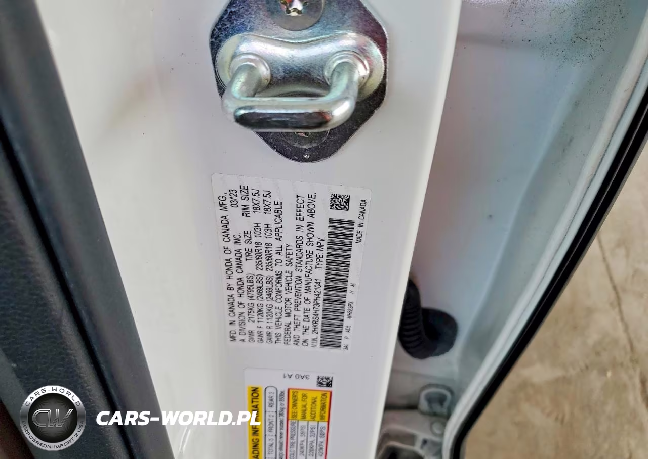 2023 Honda Cr-V Exl VIN:2HKRS4H73PH421041 - 13