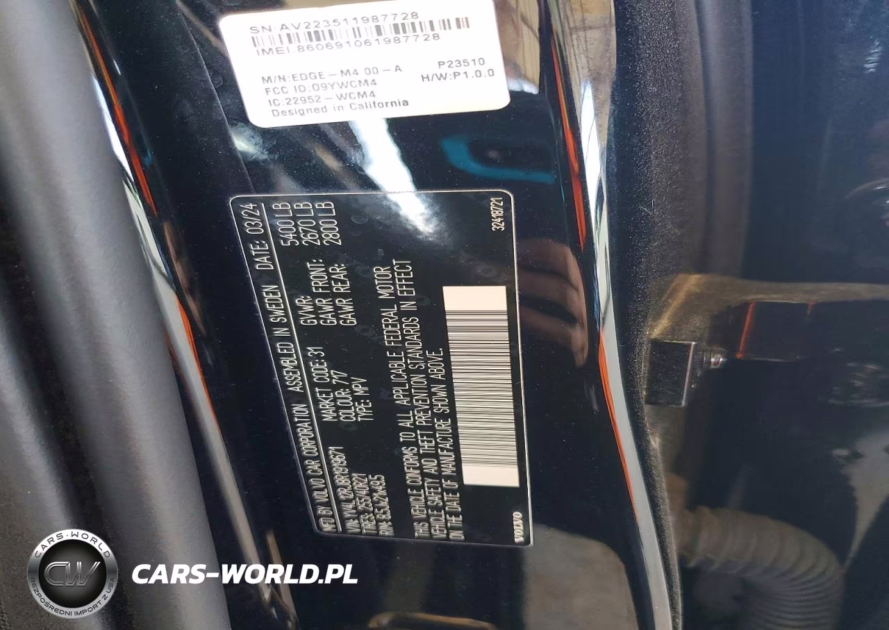 2024 Volvo Xc60 Ultimate VIN:YV4L12RJ8R1919671 - 12