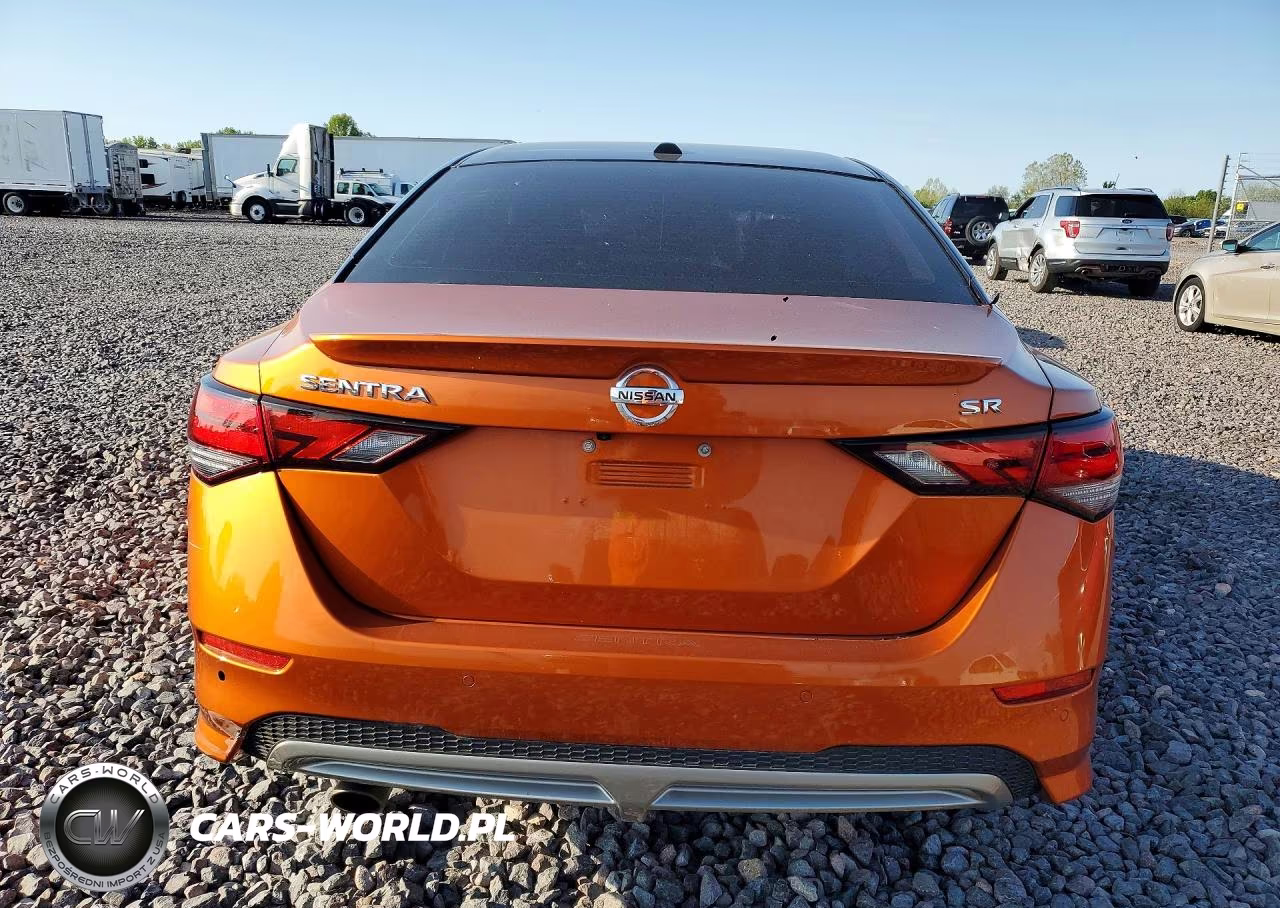 2021 Nissan Sentra Sr VIN:3N1AB8DV1MY309719 - 6