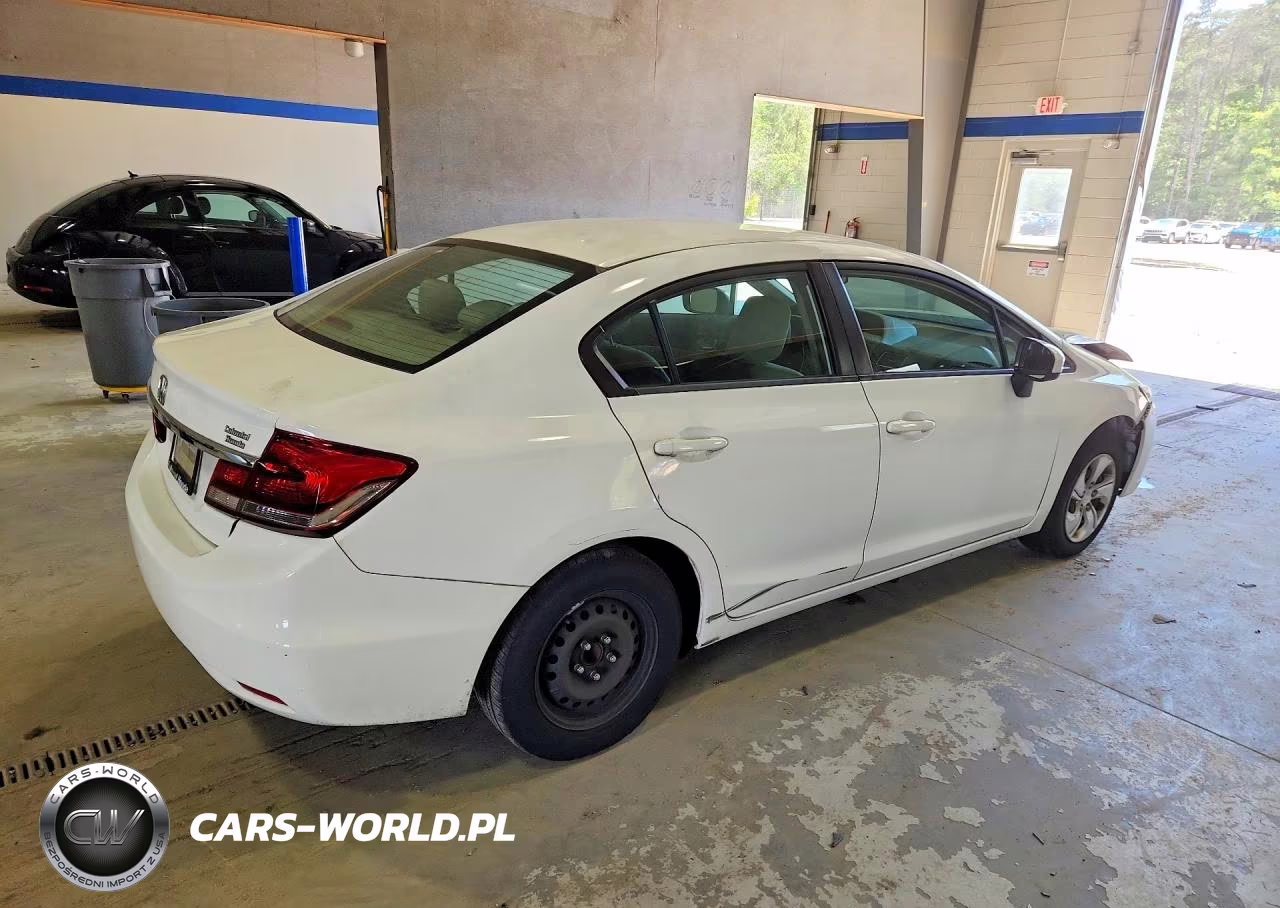 2015 Honda Civic Lx VIN:19XFB2F56FE005870 - 3