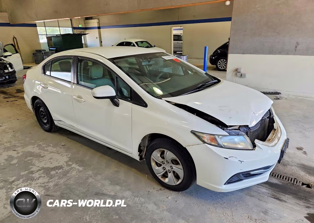 2015 Honda Civic Lx VIN:19XFB2F56FE005870 - 4