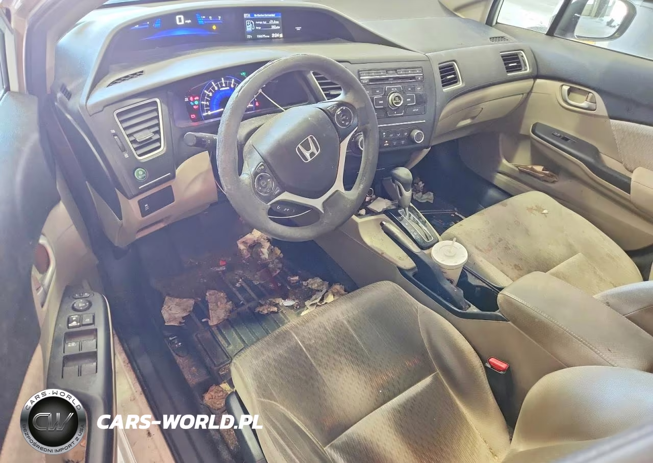 2015 Honda Civic Lx VIN:19XFB2F56FE005870 - 8
