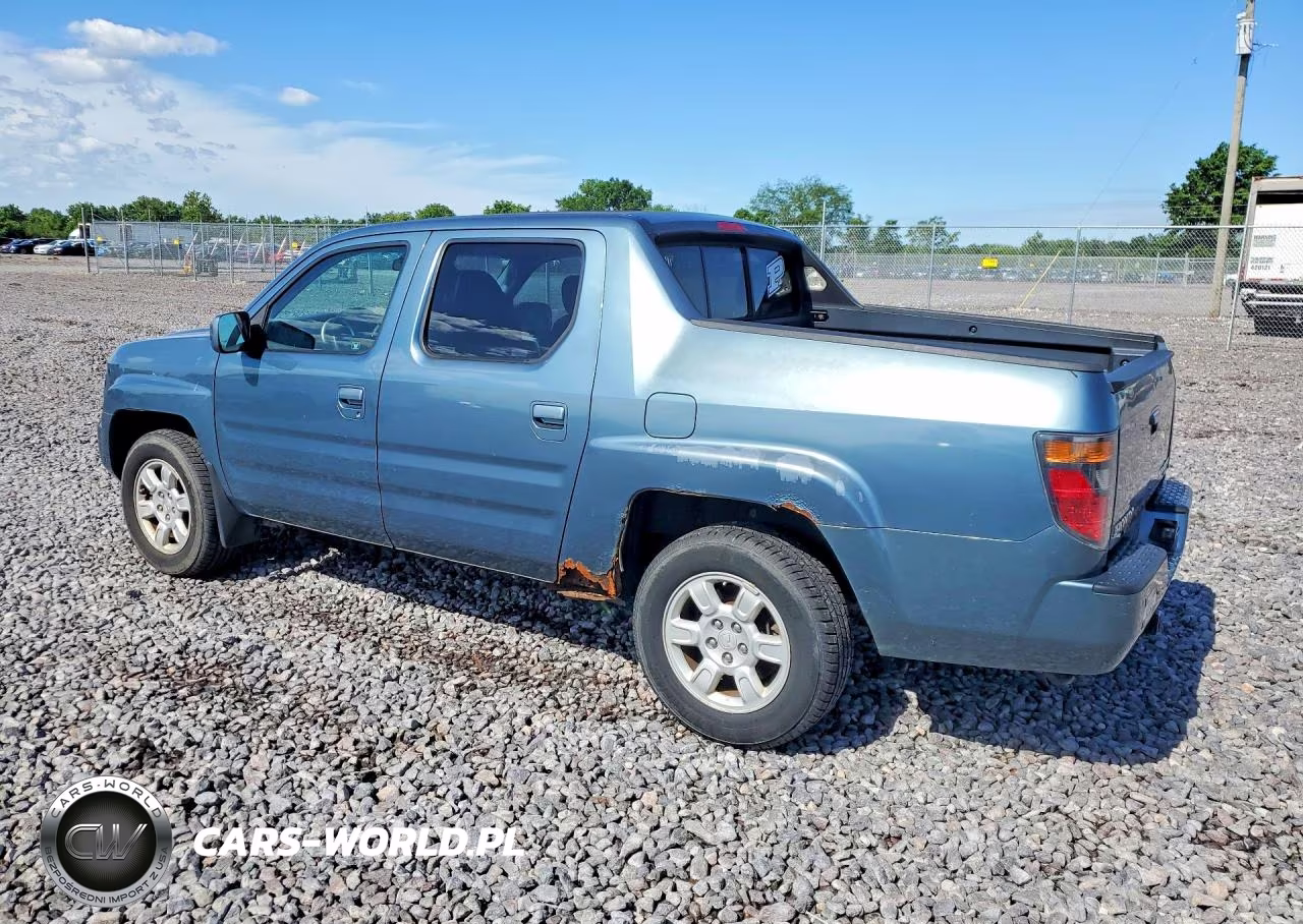 2006 Honda Ridgeline Rts VIN:2HJYK16496H520744 - 2