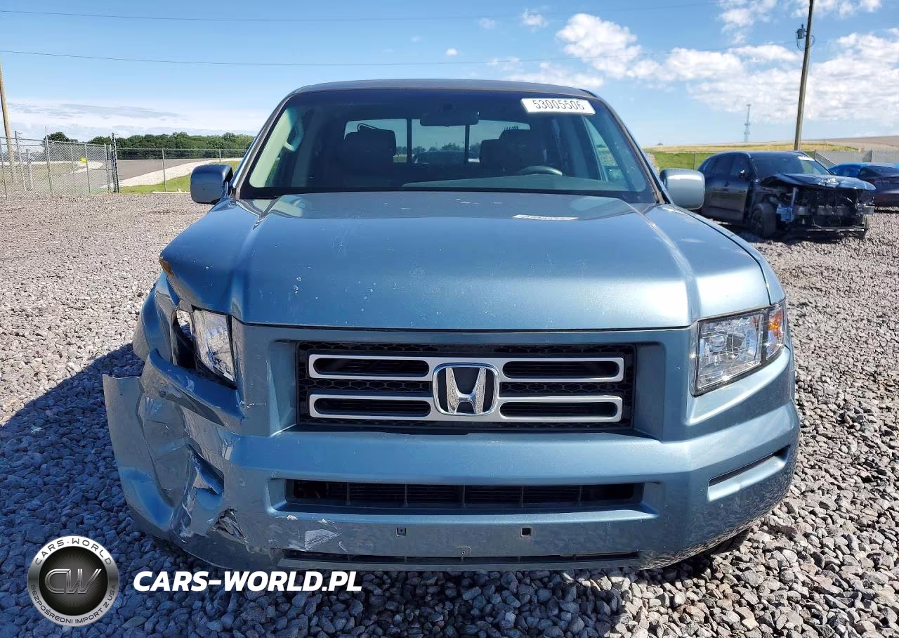 2006 Honda Ridgeline Rts VIN:2HJYK16496H520744 - 5