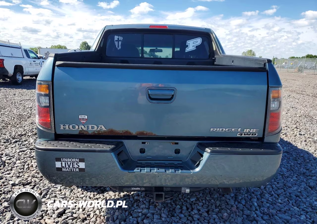 2006 Honda Ridgeline Rts VIN:2HJYK16496H520744 - 6