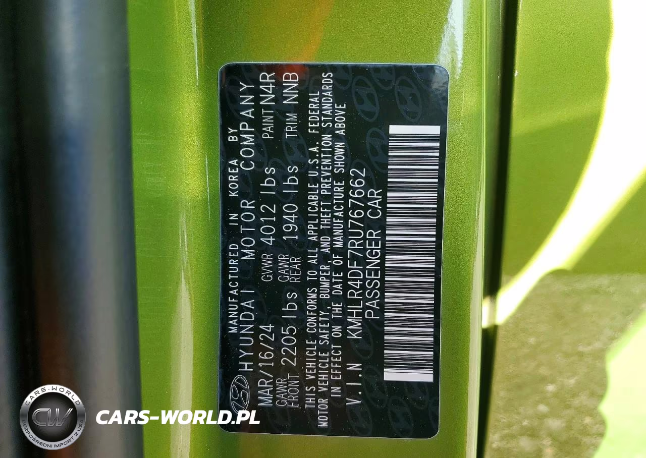 2024 Hyundai Elantra N Line VIN:KMHLR4DF7RU767662 - 12
