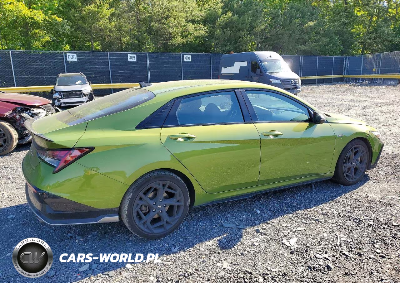 2024 Hyundai Elantra N Line VIN:KMHLR4DF7RU767662 - 3