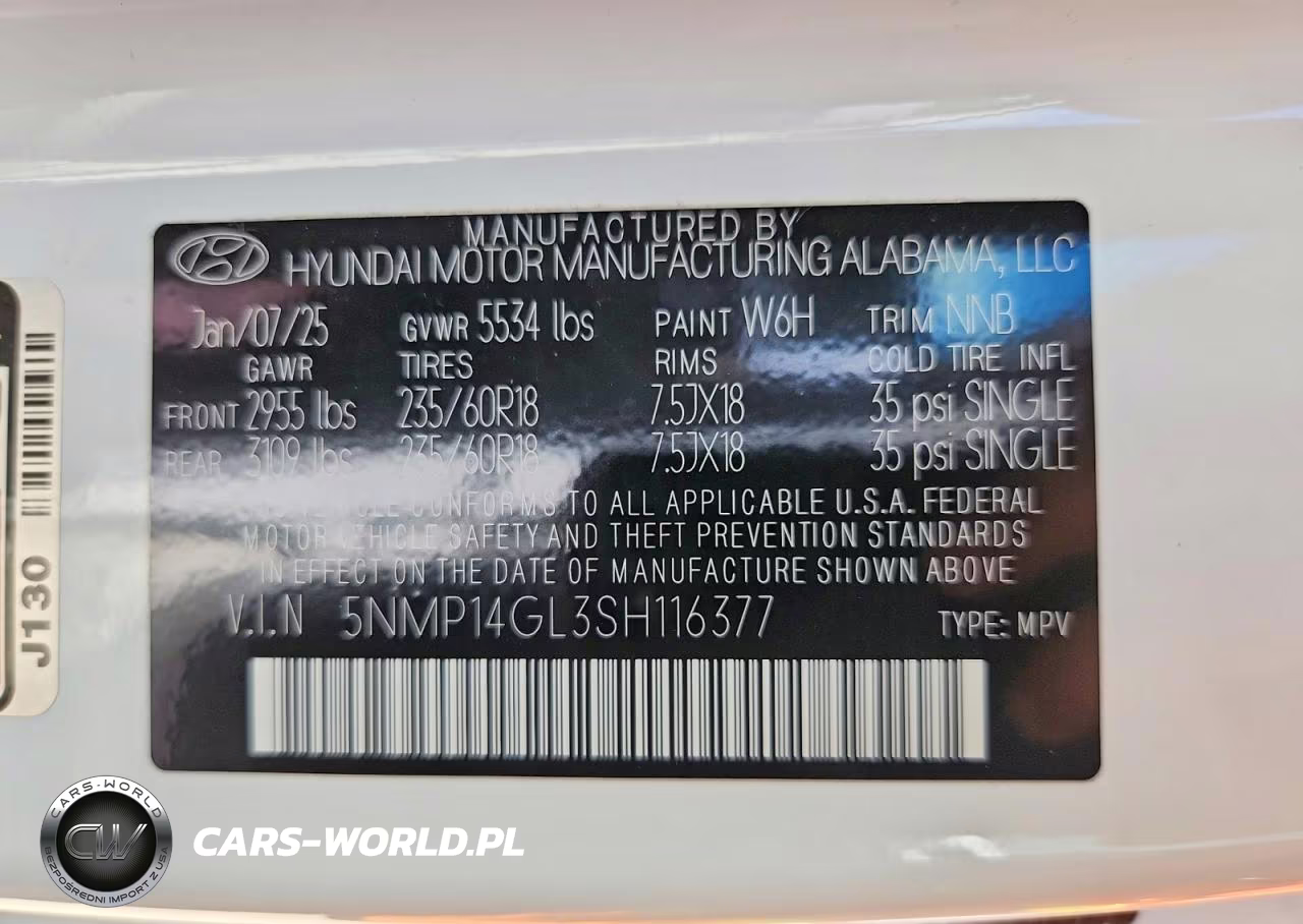 2025 Hyundai Santa Fe Se VIN:5NMP14GL3SH116377 - 13