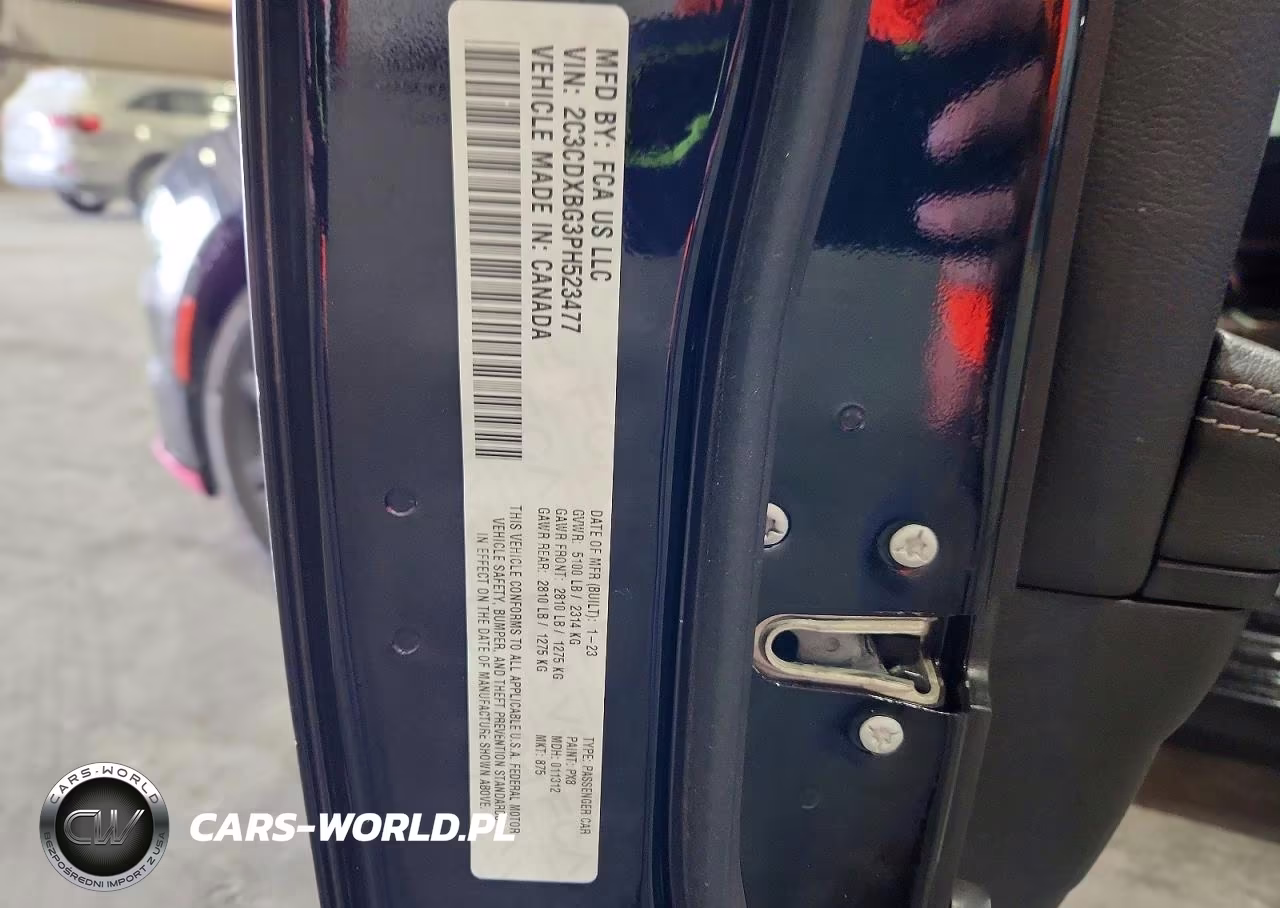 2023 Dodge Charger Sxt VIN:2C3CDXBG3PH523477 - 12