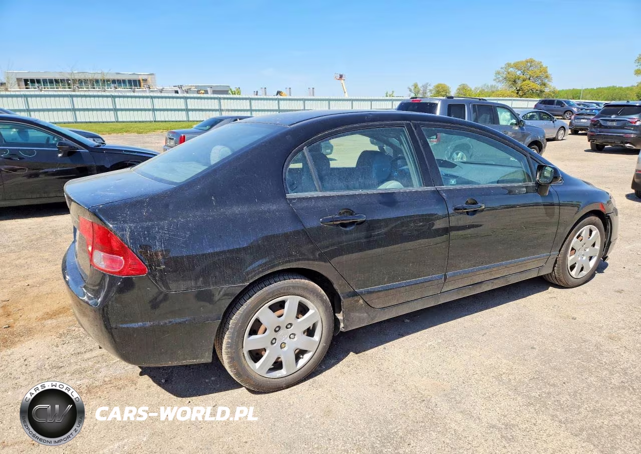 2008 Honda Civic Lx VIN:2HGFA16598H319485 - 3