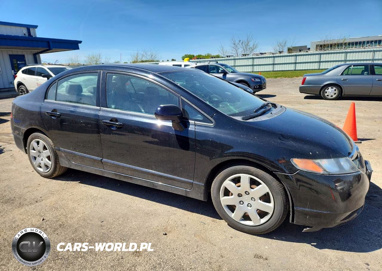 2008 Honda Civic Lx VIN:2HGFA16598H319485 - 4