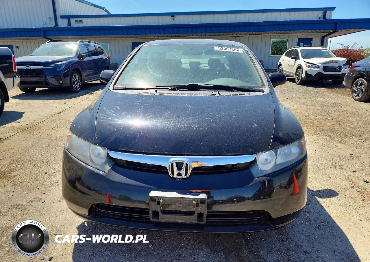 2008 Honda Civic Lx VIN:2HGFA16598H319485 - 5