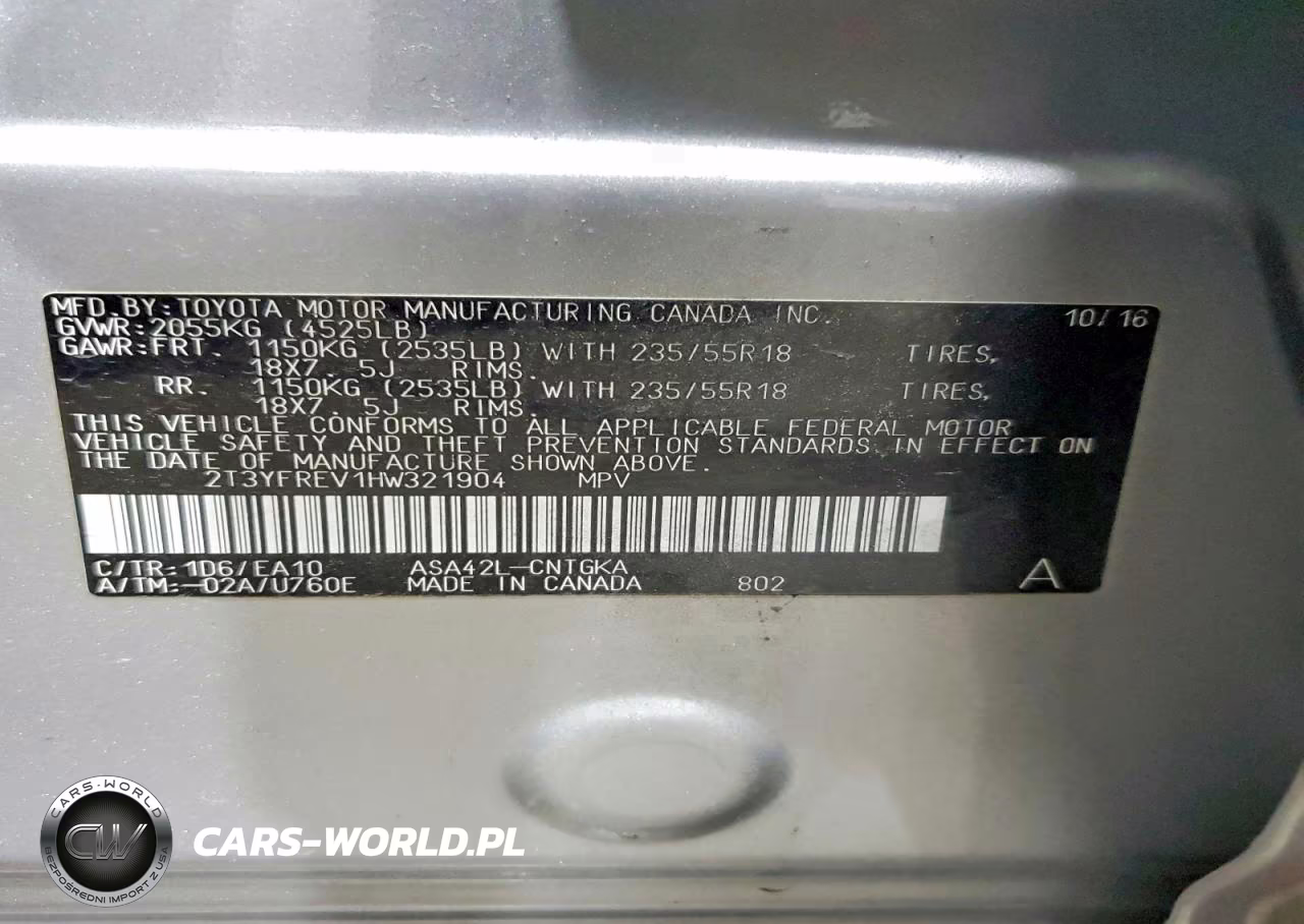 2017 Toyota Rav4 Limited VIN:2T3YFREV1HW321904 - 14