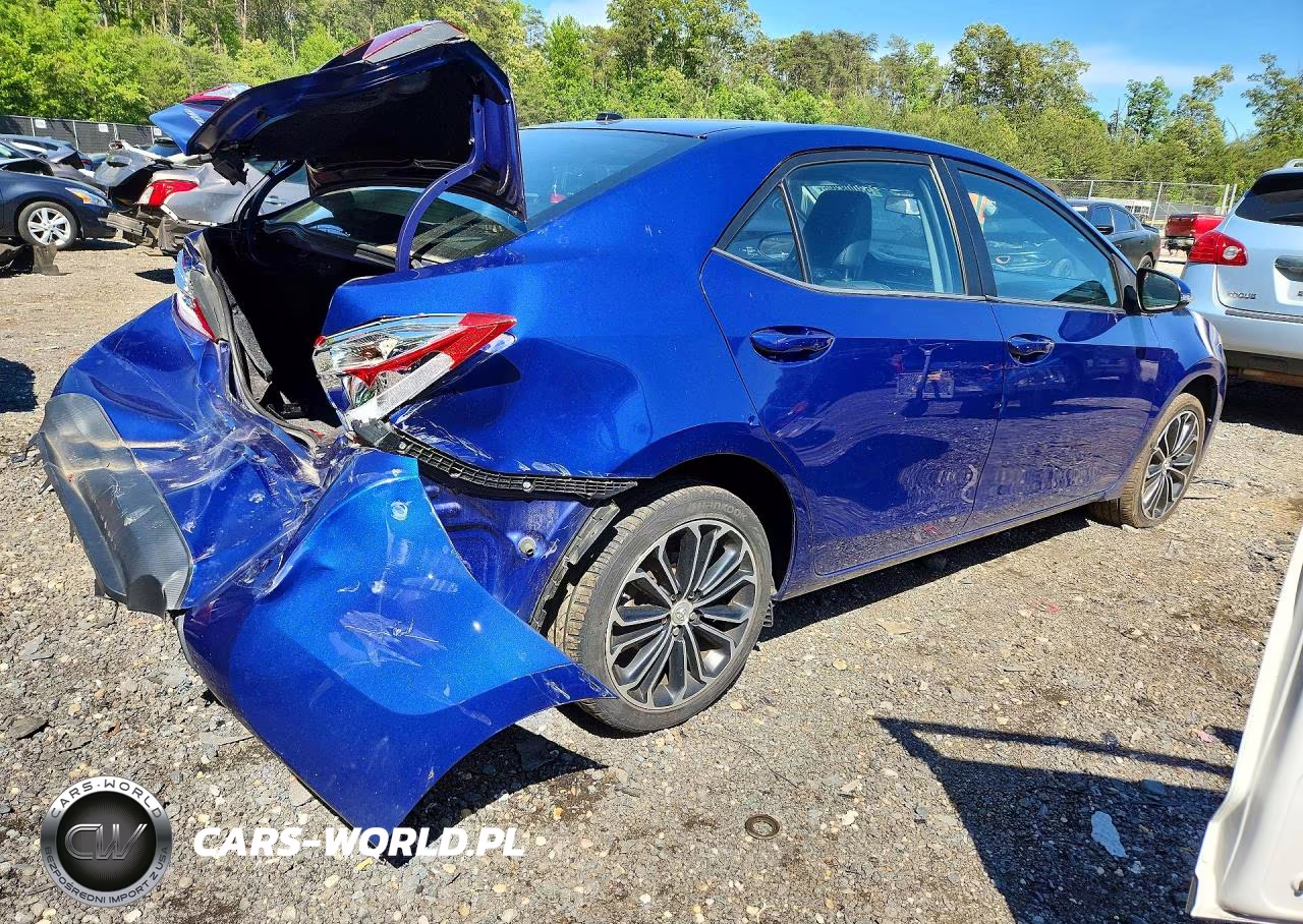 2014 Toyota Corolla S Premium VIN:2T1BURHE9EC094846 - 3
