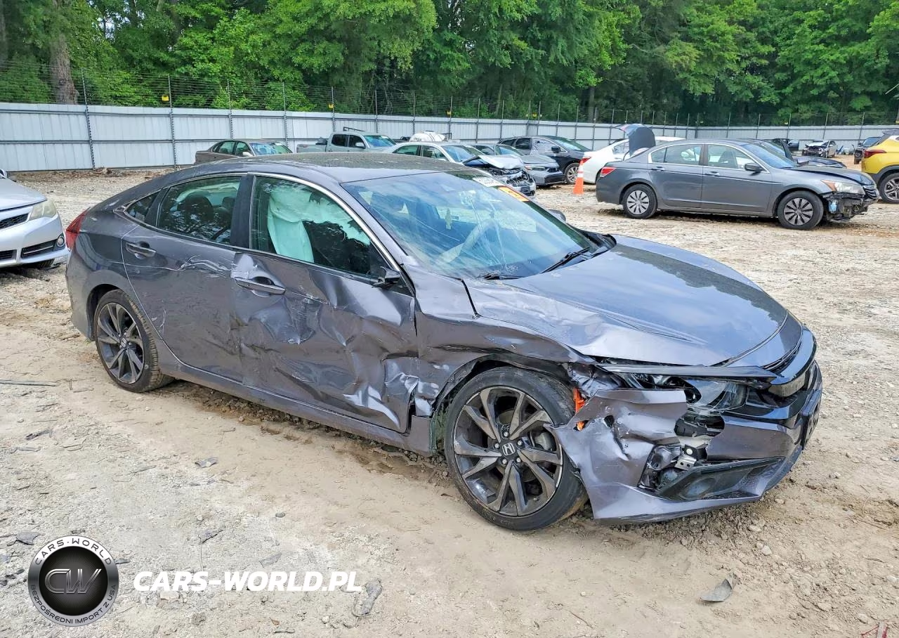 2021 Honda Civic Sport VIN:2HGFC2F84MH552081 - 4