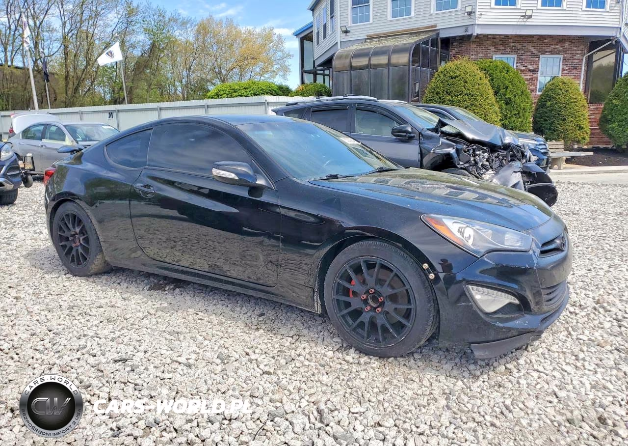 2016 Hyundai Genesis Coupe 3.8L VIN:KMHHT6KJ5GU132222 - 4