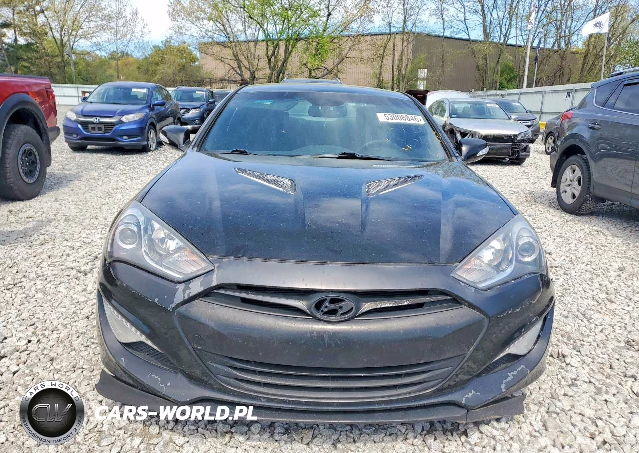 2016 Hyundai Genesis Coupe 3.8L VIN:KMHHT6KJ5GU132222 - 5