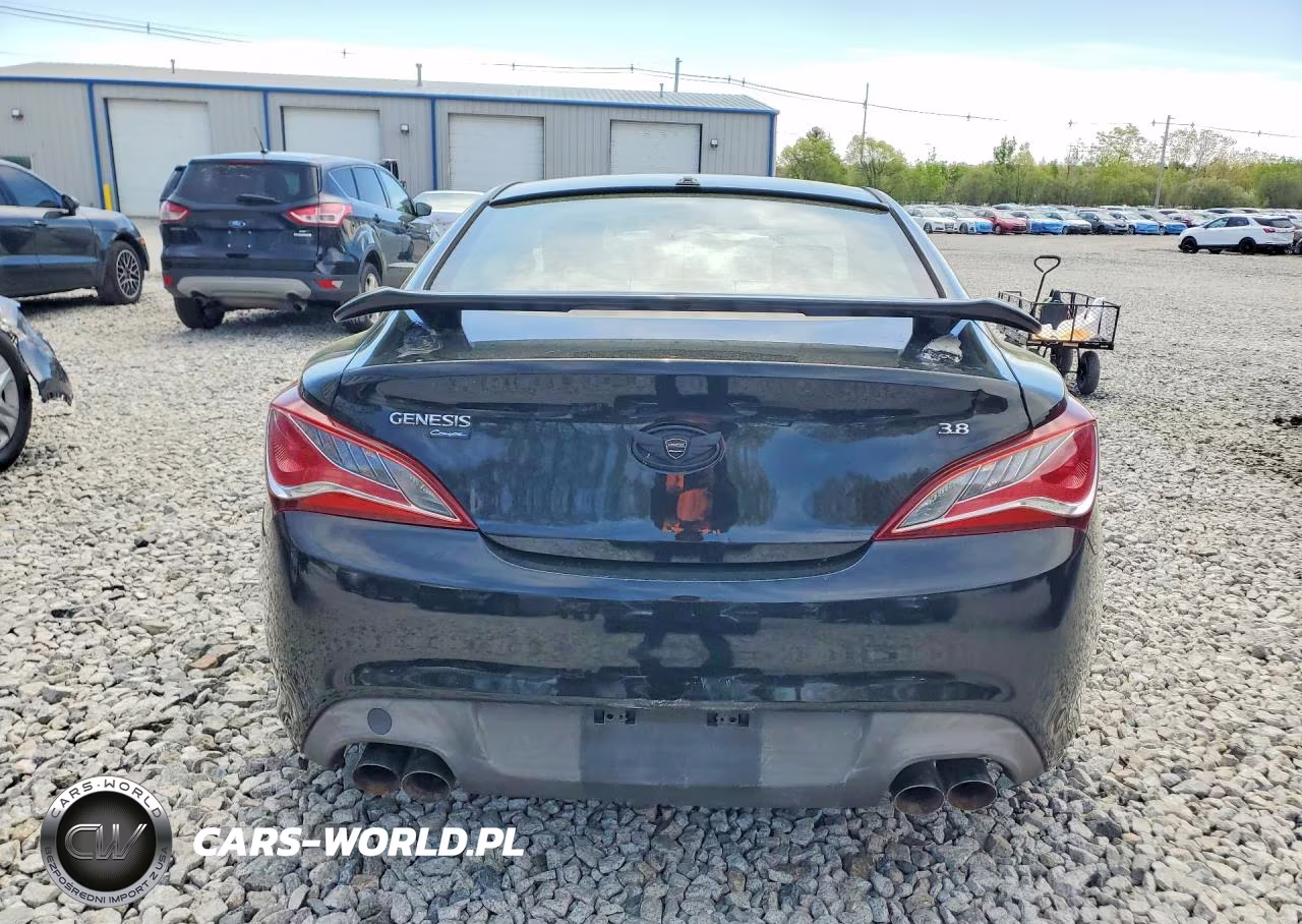 2016 Hyundai Genesis Coupe 3.8L VIN:KMHHT6KJ5GU132222 - 6